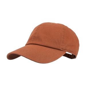 Casquette de baseball classique en coton délavé vert olive, style vintage, 5 panneaux, non structurée, respirante, pour l'extérieur - Product Image 5