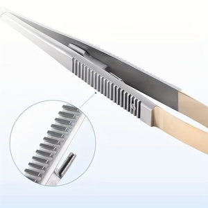 Porte-aiguille chirurgical Castroviejo 14 cm/5,51 po, instrument de microchirurgie de précision pour salle d'opération, certifié CE - Product Image 4