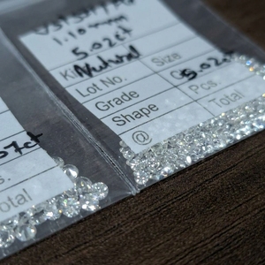 Diamantes Sueltos Naturales de Corte Brillante Redondo, Color F-G, Grado VS SI1, 1.10mm 3.00mm, Listos para Enviar para la Fabricación de Joyas - Product Image 2