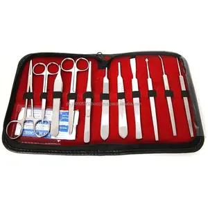 Venda quente por atacado kit de sutura para estudantes de medicina/kit de treinamento operacional/instrumentos veterinários/cirúrgicos