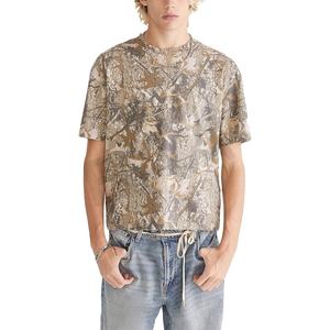 Camiseta para hombre en color lino malva y camuflaje disponible en todas las tallas - Product Image 1