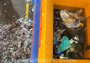 Broyeur de plastique semi-automatique à double arbre, haute vitesse, pour l'exportation - Product Image 3