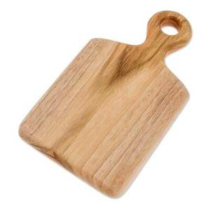 Tabla de cortar de madera gruesa para la preparación de alimentos en la cocina, tabla de cortar de madera resistente y duradera para verduras, frutas y carne - Product Image 1