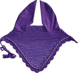 Bonnet élégant pour cheval, voile anti-mouches et protection contre les insectes – Protection supérieure contre les mouches avec style et confort pour chaque balade - Product Image 3