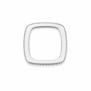<b>925</b> Sterling <b>Silver</b> Diamond Mens Wedding Band High Polish Minimalist Eternity <b>Ring</b> Daily Wear Party Gift Jewelry - Product Image 2