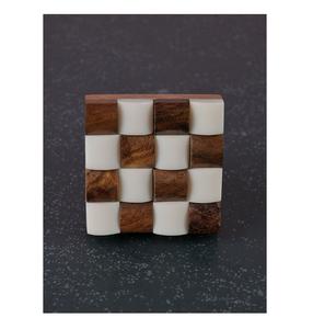 Perilla de Gabinete Personalizada de Madera y Resina para Cocina, Dormitorio, Hotel, Cómoda, Calidad Estándar, Hecho en India - Product Image 2