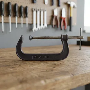High Quality G-<b>Clamp</b> Malleable Type Steel/Metal Hand Tool Easy Work <b>Clamp</b> in Different Sizes India Wholesaler Supplier - Product Image 4