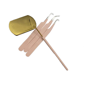 High Quality Lightweight Stainless Steel Cosmetic <b>Mirror</b> Custom Logo <b>Square</b> Shaped Eyelash Extensions Custom Color - Product Image 6