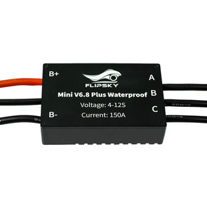 Contrôleur de vitesse électronique étanche Flipsky IP68 150A Mini FSESC6.8 Plus basé sur VESC6 pour Efoil Ejet / Bateau <span class=keywords><strong>Esurf</strong></span> - Product Image 5