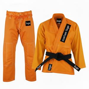 Kimono de Jiu-Jitsu Brasileño BJJ con Logotipo y Diseños Personalizados del Mejor Fabricante, Uniforme de Artes Marciales Ligero y Elástico 100% Algodón - Product Image 1