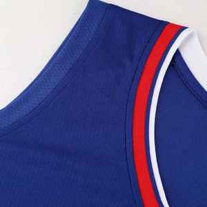 Maillot de basket-ball personnalisé pour adultes, sans manches, respirant, à séchage rapide, antibactérien, tissu à séchage rapide - Product Image 3