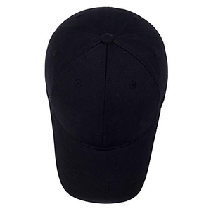 NAQQASH SPORTS Gorra de Béisbol de 6 Paneles de Color Sólido, Unisex, Ajustable, de Sarga de Algodón, Casual, Negra y Gris, para Adultos, para las Cuatro Estaciones - Product Image 2