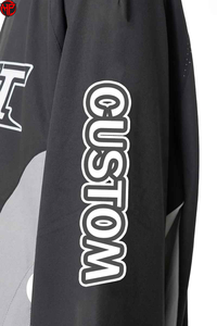 Custom Streetwear Zip up Blank <b>Oversized</b> Reflective Waterproof Windproof Jacket and Track Pants <b>Jogger</b> Sets Nylon Tracksuit - Product Image 3