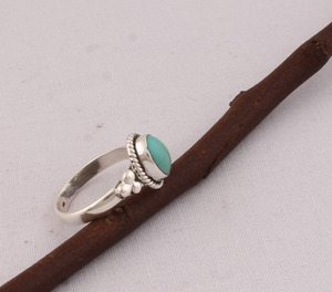Natural <b>Turquoise</b> <b>Ring</b> 925 Sterling Silver Jewelry Manufacturer Wholesale Blue Gemstone <b>Ring</b> for Women Handmade Fine Jewelry - Product Image 6