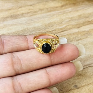 Top Style Demanding Product <b>Ring</b> Vintage 18K <b>Gold</b> Plated Brass <b>Cocktail</b> <b>Ring</b> Filigree Design Unisex Statement Wholesale <b>Ring</b> - Product Image 2