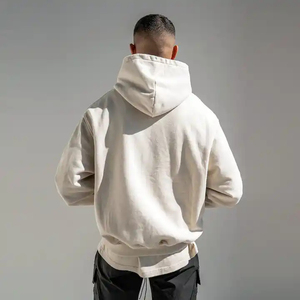 Sweat à capuche zippé pour homme, coupe ample et oversize, à manches longues, pour l'hiver, style décontracté, à prix abordable - Product Image 6