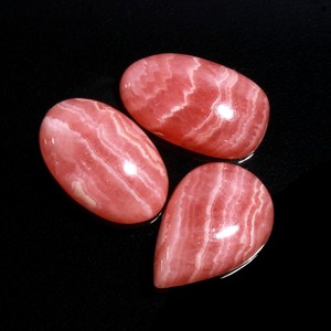 พลอยโรโดโครไซต์ทรงหลวมอัญมณีขัดเงาสำหรับทำสร้อยคอจี้แหวน - Product Image 2