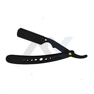 Rasoir de Barbier Professionnel Classique à Lame Droite – Qualité Salon Premium – Shavette pour Hommes – Rasage Humide et Précision de la Ligne de Rasage de la Barbe - Product Image 1