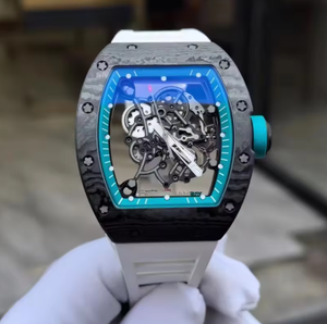 Montre mécanique squelette tourbillon pour homme, automatique, de haute qualité, avec bracelet en caoutchouc, verre saphir 44 mm, style sport et mode, modèle 2026 A Factory - Product Image 4