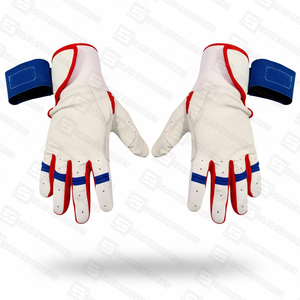 Professionnel 100% peau de vache Cabretta cuir Baseball Softball frappeur gants personnalisable léger droitier unisexe sport - Product Image 3