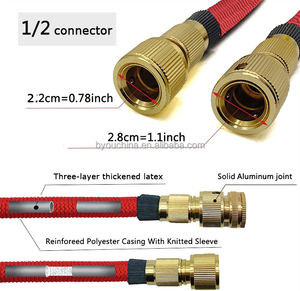 Accesorios <span class=keywords><strong>de</strong></span> latón <span class=keywords><strong>de</strong></span> aluminio estándar <span class=keywords><strong>de</strong></span> EE. UU., <span class=keywords><strong>manguera</strong></span> <span class=keywords><strong>de</strong></span> jardín extensible <span class=keywords><strong>de</strong></span> alta presión retráctil, conector rápido <span class=keywords><strong>Exterior</strong></span> <span class=keywords><strong>de</strong></span> goma antideslizante - Product Image 5