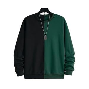 เสื้อสเวตเชิ้ตผู้ชายดีไซน์ใหม่ สไตล์ลำลอง สีพื้น คุณภาพสูง ผ้าฝ้ายฟลีซ คอกลม - Product Image 1