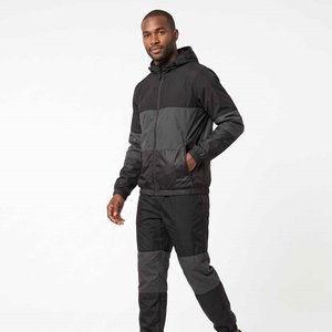 Ensemble de jogging décontracté coupe-vent de qualité supérieure, ensemble deux pièces en nylon et polyester, coupe-vent imperméable et respirant - Product Image 6