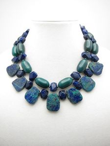 Collares de Cuentas de Resina de Estilo Antiguo Hechos a Medida, Ideales para Tiendas de Joyería de Moda y Diseñadores de Moda, Se Pueden Personalizar en Diferentes Tamaños - Product Image 1