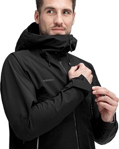 <b>Mens</b> Hooded Polyester <b>Jacket</b> Outdoor Casual Lightweight Durable Wear - Product Image 5