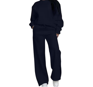 Nouvel Arrivage 2026 – Survêtement Femme Léger en Polaire 100% Coton, Style Décontracté Urbain, Personnalisable, Meilleure Vente à Prix Réduit (2-en-1) - Product Image 3