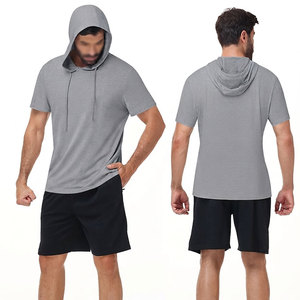 Enhance Mobility Stretchable Men's Training Hoodie Latest Trending Stylish Fitness Apparel Skin Friendly Formal Casual Wear - Product Image 3