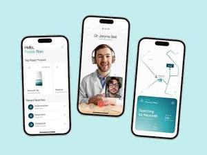 Application mobile de télémédecine pour MAC OS - Consultations virtuelles auprès d'un médecin, ordonnances en ligne, messagerie sécurisée, soins à distance (Stock) - Product Image 2