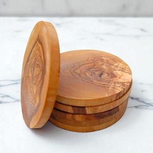 Luxury Resin Eco-Friendly Round <b>Table</b> <b>Coaster</b> - Product Image 3