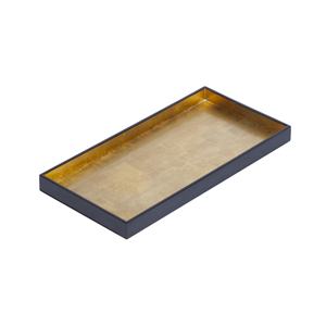 Fabrication en gros de plateaux de service en MDF laqué, plateaux de service rectangulaires de couleur noire et argentée les plus vendus, faits à la main - Product Image 5