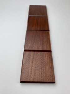 Hand Crafted Natural Acacia Wood <b>Coaster</b> <b>Set</b> Handmade Wood <b>Coasters</b> - <b>Set</b> of 4 - with storage box For Table Decoration - Product Image 3