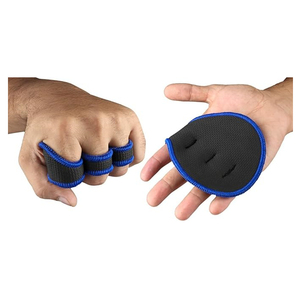 Protège-paume unisexe avec support de poignet pour la musculation, antidérapant, en nylon/polyester/rayonne, fermeture auto-agrippante, protection avancée - Product Image 1