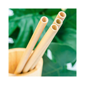 Pailles à boire en bambou sur mesure, pailles écologiques sans plastique pour boissons - Product Image 1