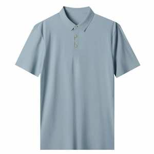 Polo de Diseño Sólido y Resistente para Hombre, Colección de Verano, Polo Básico Importado, Polo Liso en Tallas Grandes, Venta al Por Mayor - Product Image 6