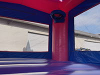 Château gonflable aquatique commercial pour filles, en PVC, pour locations événementielles, garantie 3 ans