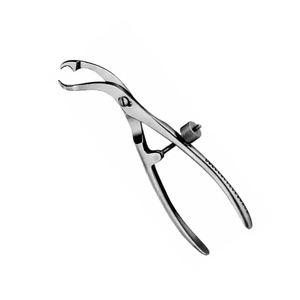 Pinzas de sujeción ósea de alta resistencia con mandíbula estrecha, instrumento quirúrgico para reducción ósea precisa, estabilización y procedimientos ortopédicos - Product Image 2