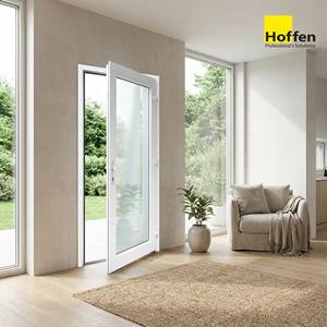 ประตูบานเปิดกระจก uPVC ยี่ห้อ HOFFEN ขนาด 81x205 ซม. กันเสียง กันน้ำ ป้องกันความร้อน ผลิตในประเทศไทย - Product Image 6