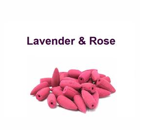 Cônes d'encens à reflux de lavande naturelle et de rose approvisionnement en gros de la meilleure marque (rose) - Product Image 1