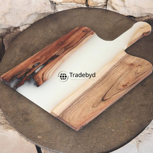 Bandeja Rectangular de Resina Hecha a Mano de Lujo, Moderna, para Mesa de Centro, Uso en Fiestas, Tradebyd - Product Image 4