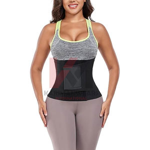 Cinturón de Compresión con Logotipo Personalizado, Tres Cintas de Velcro para Máxima Compresión, Cinturón de Sudoración al por Mayor para Pérdida de Peso de Fábrica - Product Image 1