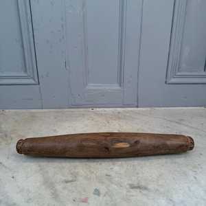 Rouleau à pâtisserie victorien antique en bois - Product Image 2