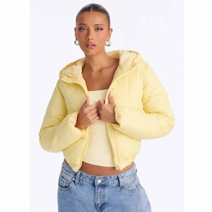 <b>Ladies</b> Fashion Puffer <b>Jacket</b> Wholesale <b>Lightweight</b> Insulated Winter Outerwear <b>Jacket</b> Custom Logo & Design Print <b>Jacket</b> - Product Image 5