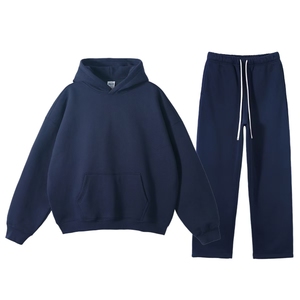 2026 Custom Unisex Winter Casual Distressed Street Sun-Faded Fleece Sweatsuit <b>Set</b> Women Wholesale Sweat Shorts Acid-Wash new - Product Image 1