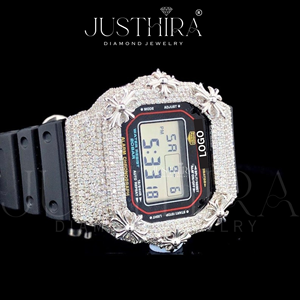 Reloj de Diamantes Más Vendido para Hombre y Mujer, Estilo Hip Hop, Joyería de Moda, Reloj de Pulsera Disponible para la Venta - Product Image 2