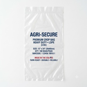 Fabricante de Bolsas de Plástico Agrícolas |   Bolsas de PE Resistentes para Agricultura y Ganadería - Product Image 1