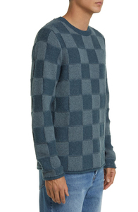 Pull-over en acrylique tricoté doux à col rond pour homme, coupe ajustée, anti-rides, à manches longues, motif lettres, idéal pour l'hiver – Prix de gros - Product Image 5